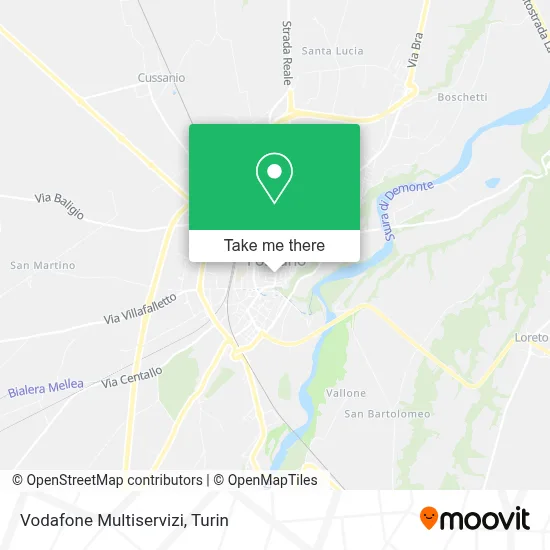 Vodafone Multiservizi map