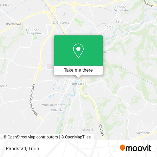 Randstad map