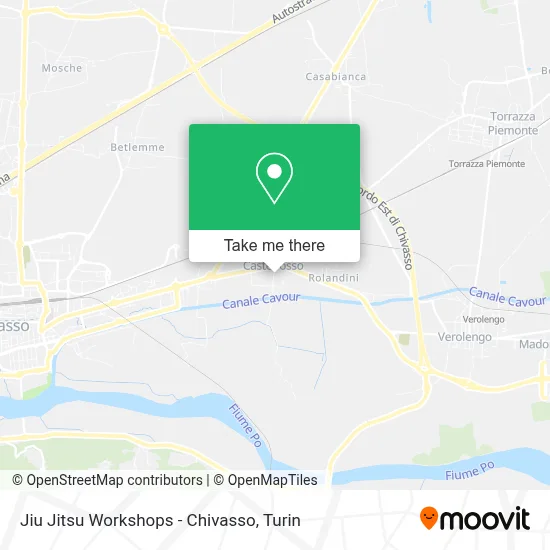 Jiu Jitsu Workshops - Chivasso map