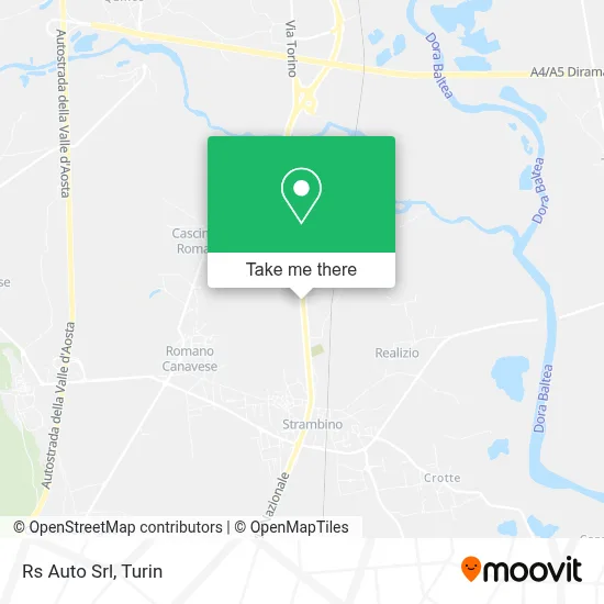 Rs Auto Srl map