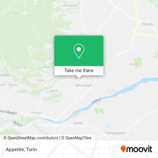Appetite map