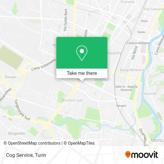 Cog Service map