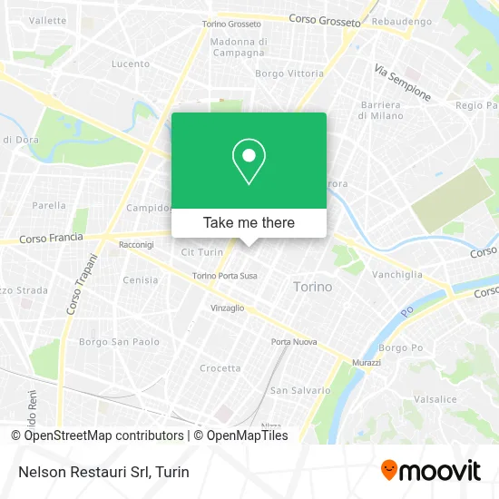 Nelson Restauri Srl map