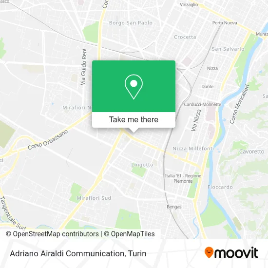 Adriano Airaldi Communication map