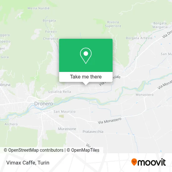 Vimax Caffe map
