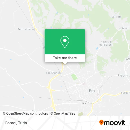 Comai map