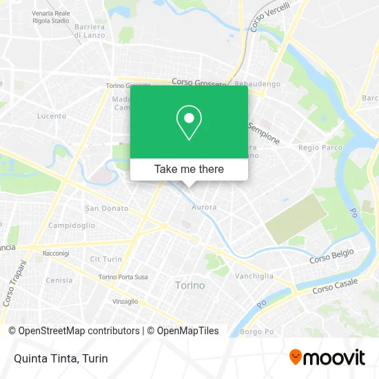 Quinta Tinta map