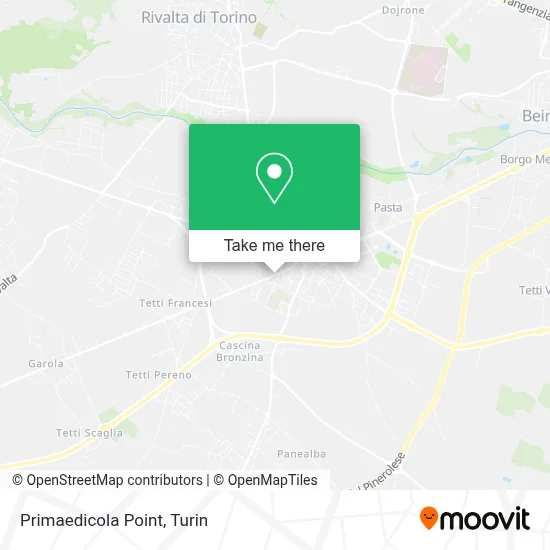 Primaedicola Point map