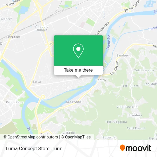 Luma Concept Store map