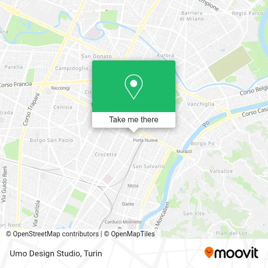 Umo Design Studio map
