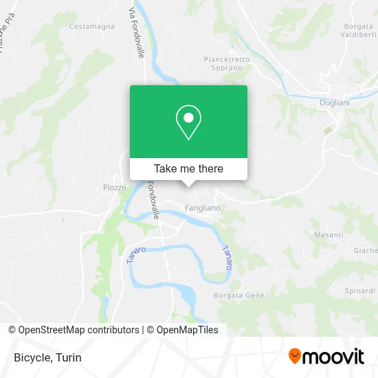 Bicycle map