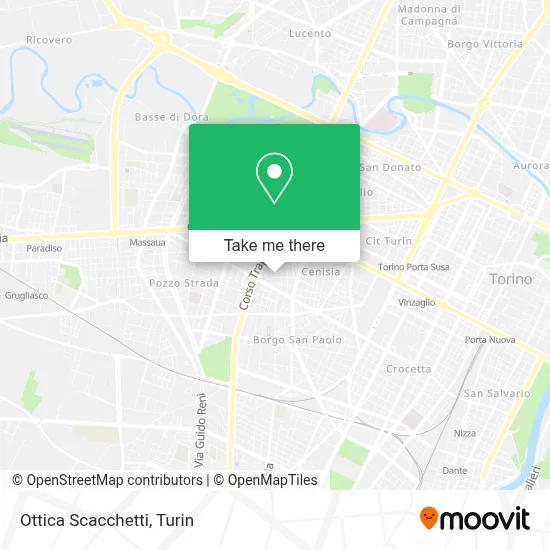 Ottica Scacchetti map