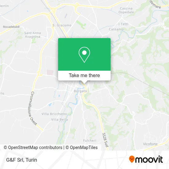 G&F Srl map