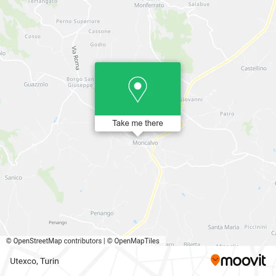 Utexco map