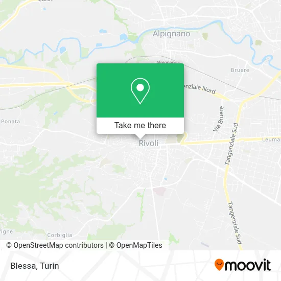 Blessa map