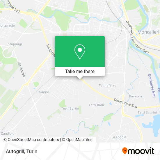 Autogrill map