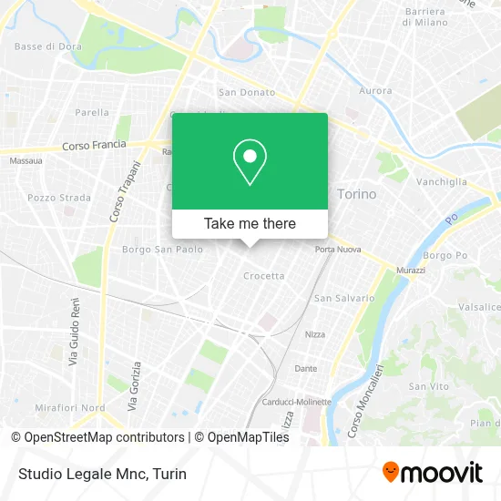 Studio Legale Mnc map