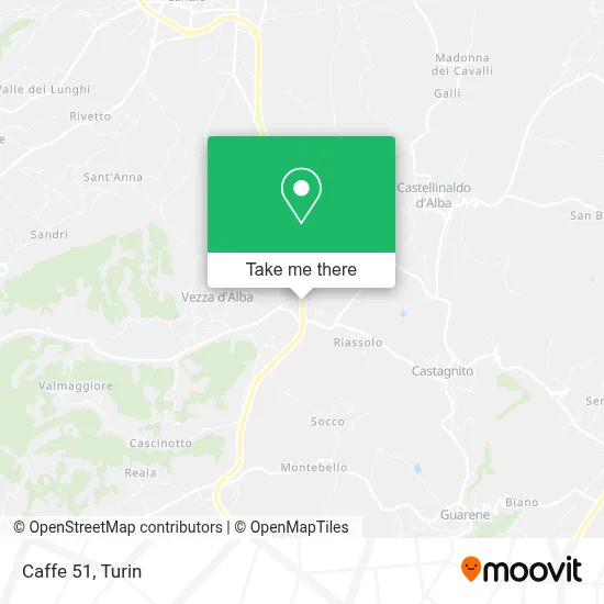 Caffe 51 map