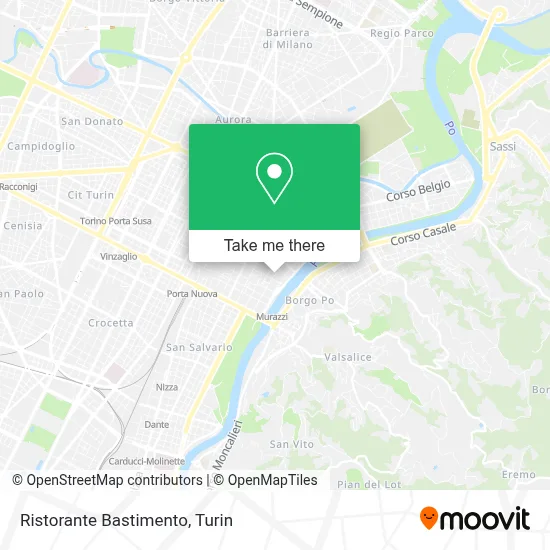 Ristorante Bastimento map