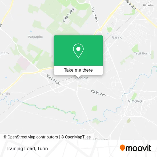 Training Load map