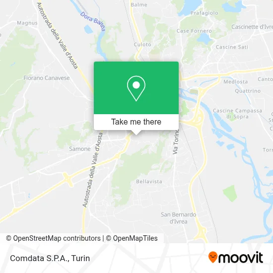 Comdata S.P.A. map