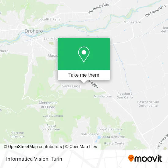 Informatica Vision map