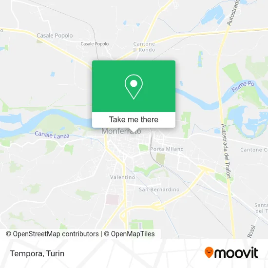Tempora map