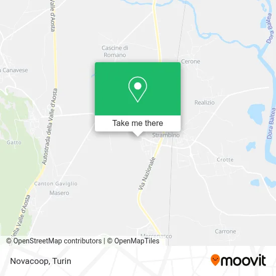 Novacoop map
