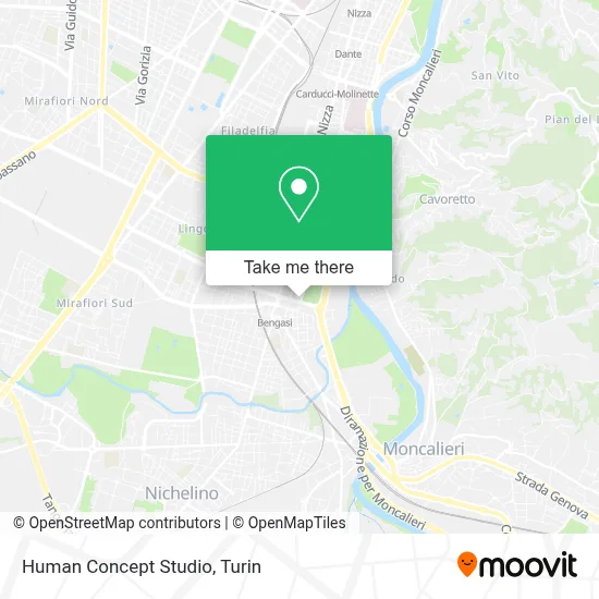 Human Concept Studio map