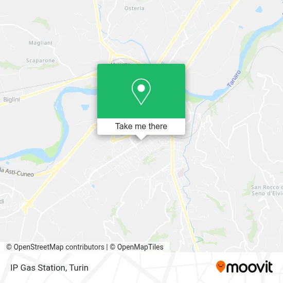 IP Gas Station map
