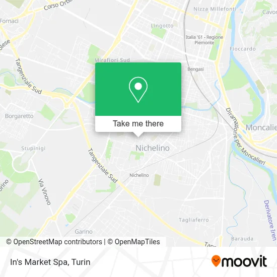 In's Market Spa map