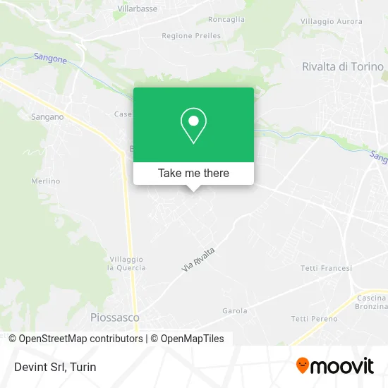 Devint Srl map