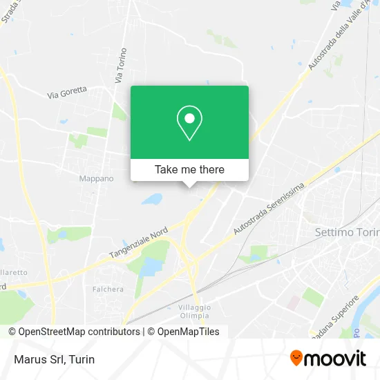 Marus Srl map