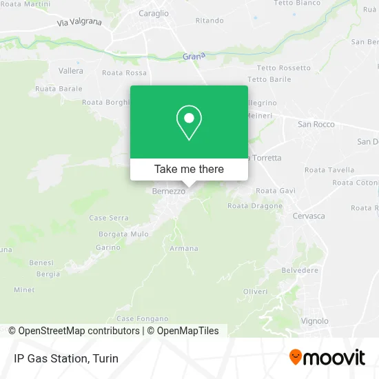 IP Gas Station map