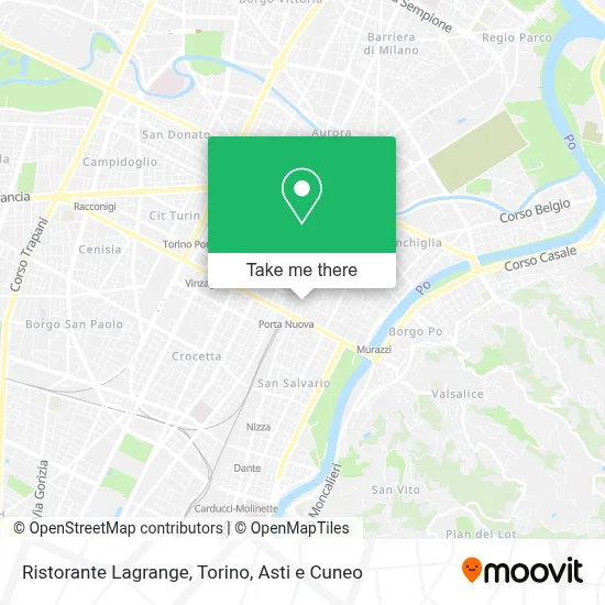 Ristorante Lagrange map