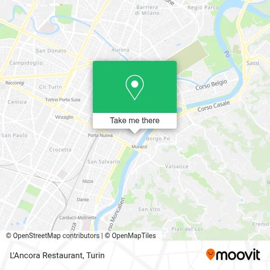 L'Ancora Restaurant map