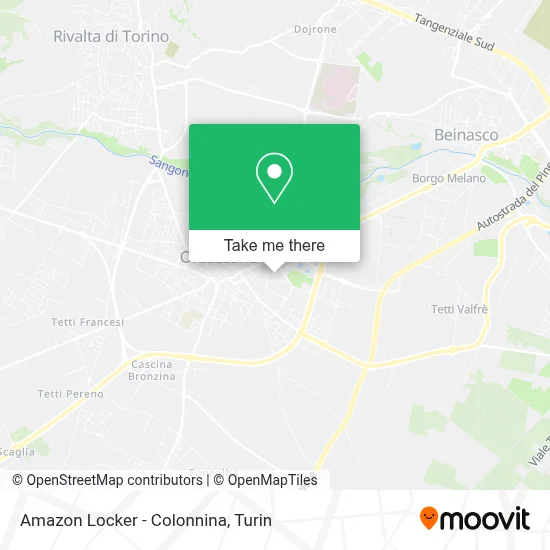 Amazon Locker - Colonnina map