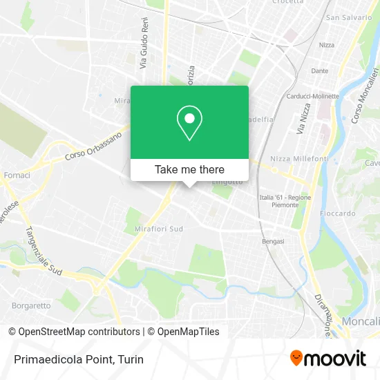 Primaedicola Point map