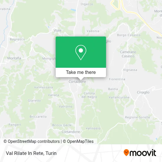 Val Rilate In Rete map