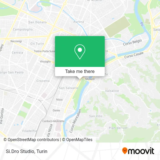 Si.Dro Studio map