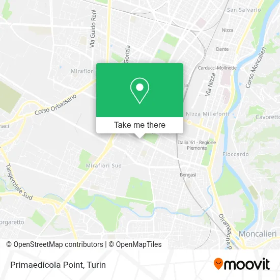 Primaedicola Point map