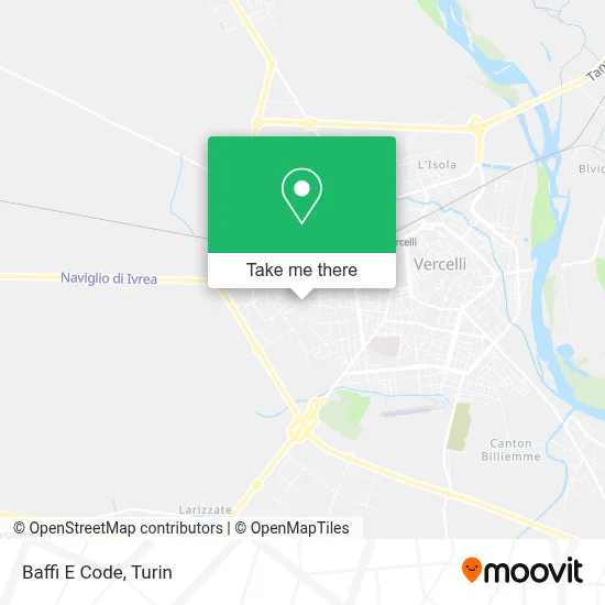 Baffi E Code map