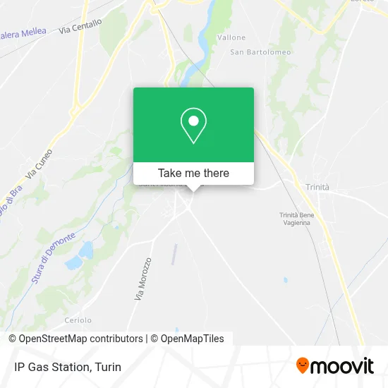 IP Gas Station map