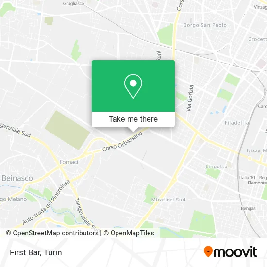 First Bar map
