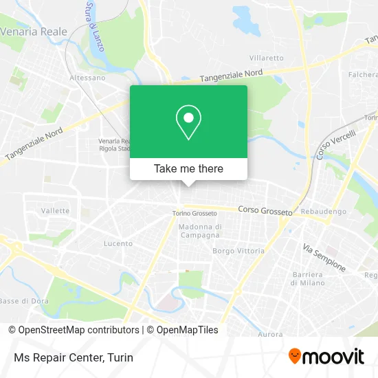 Ms Repair Center map