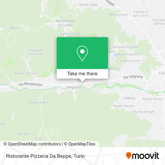 Ristorante Pizzeria Da Beppe map