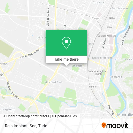 Rcis Impianti Snc map