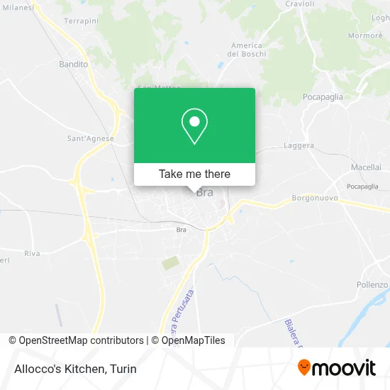 Allocco's Kitchen map