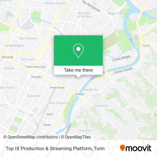 Top IX Production & Streaming Platform map