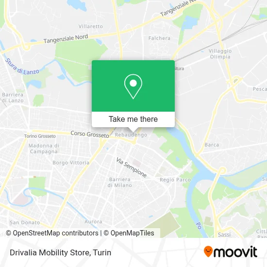 Drivalia Mobility Store map